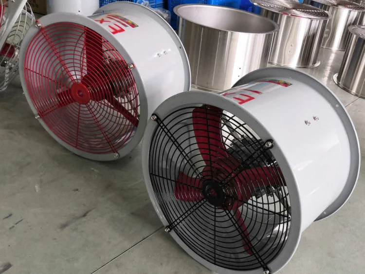 Fabricação de Exaustor Axial em Aço Inox