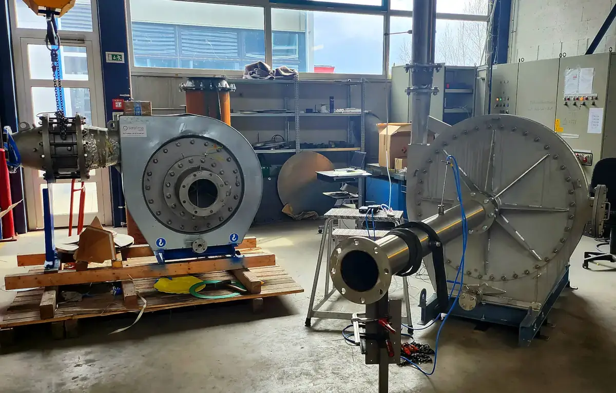 Fabricação de Ventilador Centrífugo Industrial